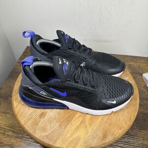 Nike Air Max 270 Shoes Mens unknown Black Purple White Running Sneakers Athletic